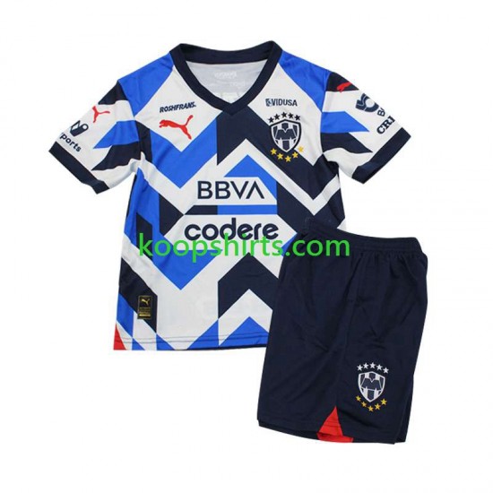 CF Monterrey Derde Tenue Kinder Voetbalshirts 2023-2024 Korte Mouwen CF Monterrey Derde Tenue Kinder Voetbalshirts 2023-2024 Korte Mouwen