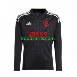 CR Flamengo Doelman Uit Tenue Heren Voetbalshirts 2023-2024 Lange Mouwen