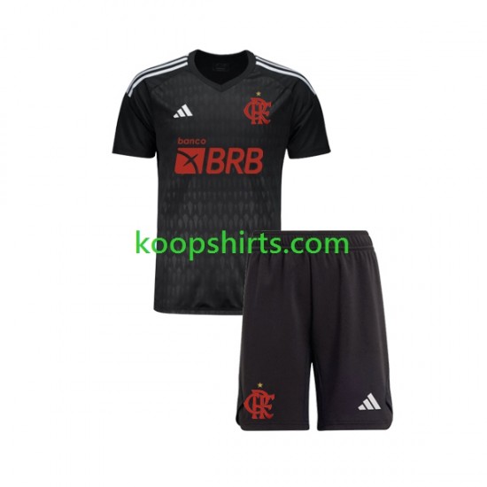 CR Flamengo Doelman Uit Tenue Kinder Voetbalshirts 2023-2024 Korte Mouwen CR Flamengo Doelman Uit Tenue Kinder Voetbalshirts 2023-2024 Korte Mouwen