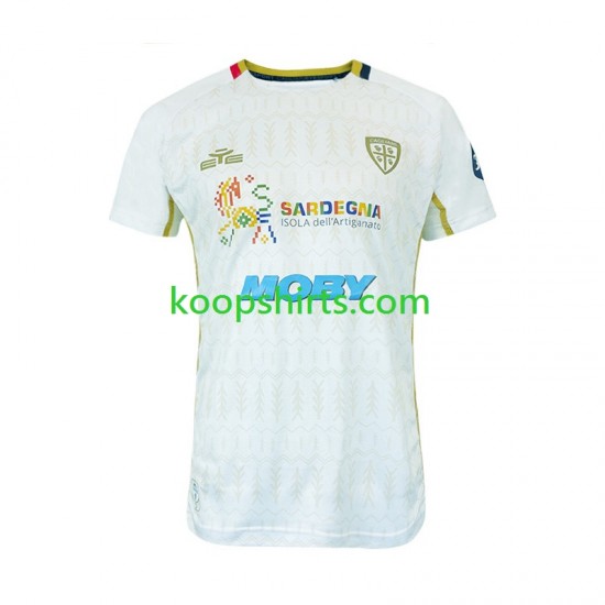 Cagliari Uit Tenue Heren Voetbalshirts 2024-2025 Korte Mouwen Cagliari Uit Tenue Heren Voetbalshirts 2024-2025 Korte Mouwen