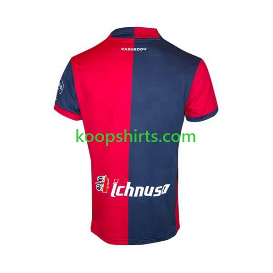 Cagliari Thuis Tenue Heren Voetbalshirts 2023-2024 Korte Mouwen