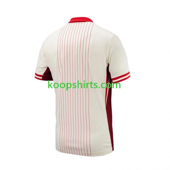 Canada Uit Tenue Heren Voetbalshirts Copa America 2024 Korte Mouwen