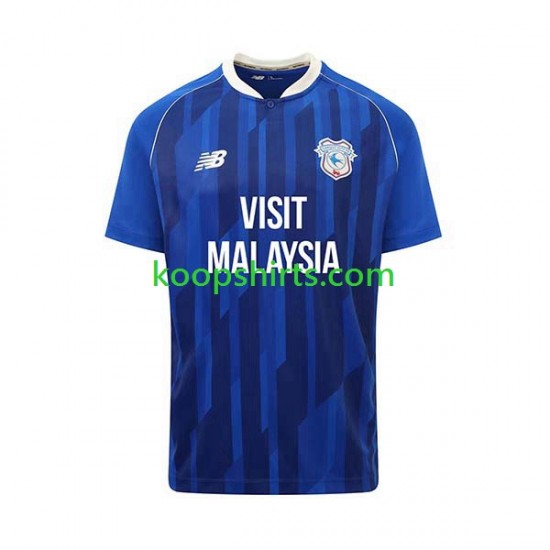 Cardiff City Thuis Tenue Heren Voetbalshirts 2023-2024 Korte Mouwen Cardiff City Thuis Tenue Heren Voetbalshirts 2023-2024 Korte Mouwen