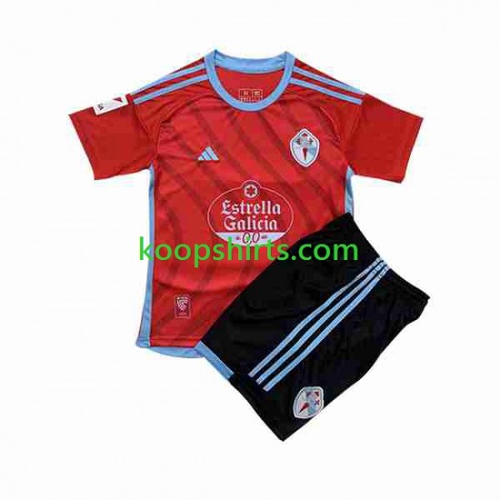 Celta de Vigo Uit Tenue Kinder Voetbalshirts 2023-2024 Korte Mouwen Celta de Vigo Uit Tenue Kinder Voetbalshirts 2023-2024 Korte Mouwen