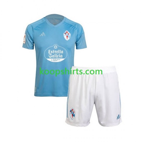 Celta de Vigo Thuis Tenue Kinder Voetbalshirts 2023-2024 Korte Mouwen Celta de Vigo Thuis Tenue Kinder Voetbalshirts 2023-2024 Korte Mouwen