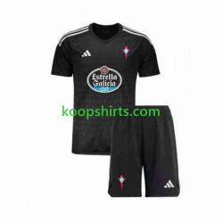 Celta de Vigo Doelman Uit Tenue Kinder Voetbalshirts 2023-2024 Korte Mouwen