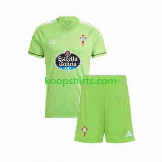 Celta de Vigo Doelman Thuis Tenue Kinder Voetbalshirts 2023-2024 Korte Mouwen Celta de Vigo Doelman Thuis Tenue Kinder Voetbalshirts 2023-2024 Korte Mouwen