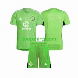 Celtic Doelman Uit Tenue Kinder Voetbalshirts 2023-2024 Korte Mouwen