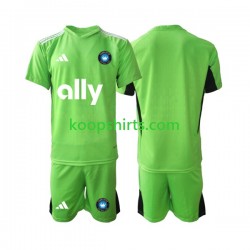 Charlotte FC Doelman Thuis Tenue Kinder Voetbalshirts 2023-2024 Korte Mouwen