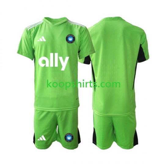 Charlotte FC Doelman Thuis Tenue Kinder Voetbalshirts 2023-2024 Korte Mouwen Charlotte FC Doelman Thuis Tenue Kinder Voetbalshirts 2023-2024 Korte Mouwen