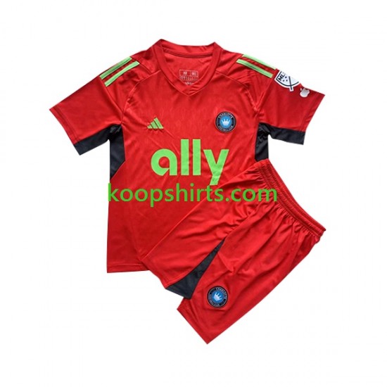 Charlotte FC Doelman Derde Tenue Kinder Voetbalshirts 2023 Korte Mouwen Charlotte FC Doelman Derde Tenue Kinder Voetbalshirts 2023 Korte Mouwen