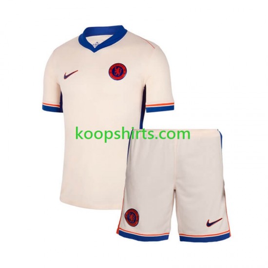 Chelsea Uit Tenue Kinder Voetbalshirts 2024-2025 Korte Mouwen Chelsea Uit Tenue Kinder Voetbalshirts 2024-2025 Korte Mouwen