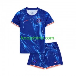 Chelsea Thuis Tenue Kinder Voetbalshirts 2024-2025 Korte Mouwen