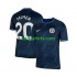 Chelsea Uit Blauw Tenue Heren Voetbalshirts Cole Palmer 20 2023-2024 Korte Mouwen