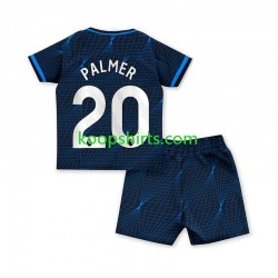 Chelsea Uit Tenue Kinder Voetbalshirts Cole Palmer 20 2023-2024 Korte Mouwen