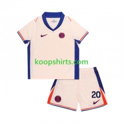 Chelsea Uit Tenue Kinder Voetbalshirts Cole Palmer 20 2024-2025 Korte Mouwen
