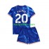 Chelsea Thuis Tenue Kinder Voetbalshirts Cole Palmer 20 2024-2025 Korte Mouwen