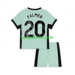 Chelsea Derde Tenue Kinder Voetbalshirts Cole Palmer 20 2023-2024 Korte Mouwen