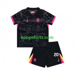 Chelsea Derde Tenue Kinder Voetbalshirts Cole Palmer 20 2024-2025 Korte Mouwen