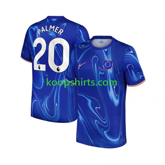 Chelsea Thuis Tenue Heren Voetbalshirts Cole Palmer 20 2024-2025 Korte Mouwen Chelsea Thuis Tenue Heren Voetbalshirts Cole Palmer 20 2024-2025 Korte Mouwen