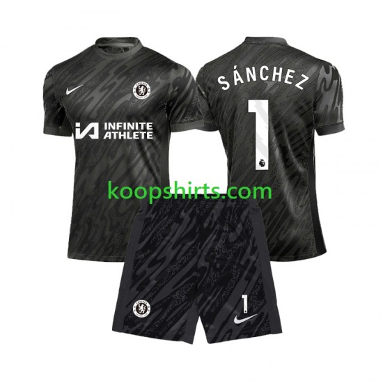 Chelsea Doelman Uit Tenue Kinder Voetbalshirts Robert Sanchez 1 2024-2025 Korte Mouwen Chelsea Doelman Uit Tenue Kinder Voetbalshirts Robert Sanchez 1 2024-2025 Korte Mouwen