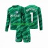 Chelsea Doelman Derde Tenue Kinder Voetbalshirts Robert Sanchez 1 2023-2024 Lange Mouwen