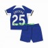 Chelsea Thuis Tenue Kinder Voetbalshirts Moises Caicedo 25 2023-2024 Korte Mouwen