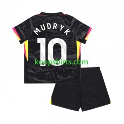 Chelsea Derde Tenue Kinder Voetbalshirts Mychajlo Mudryk 10 2024-2025 Korte Mouwen