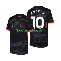 Chelsea Derde Tenue Heren Voetbalshirts Mychajlo Mudryk 10 2024-2025 Korte Mouwen