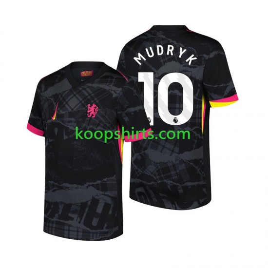Chelsea Derde Tenue Heren Voetbalshirts Mychajlo Mudryk 10 2024-2025 Korte Mouwen Chelsea Derde Tenue Heren Voetbalshirts Mychajlo Mudryk 10 2024-2025 Korte Mouwen
