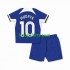 Chelsea Thuis Tenue Kinder Voetbalshirts Mykhaylo Mudryk 10 2023-2024 Korte Mouwen