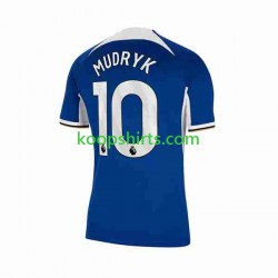 Chelsea Thuis Tenue Heren Voetbalshirts Mykhaylo Mudryk 10 2023-2024 Korte Mouwen