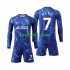 Chelsea Thuis Tenue Kinder Voetbalshirts Neto 7 2024-2025 Lange Mouwen