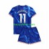 Chelsea Thuis Tenue Kinder Voetbalshirts Noni Madueke 11 2024-2025 Korte Mouwen