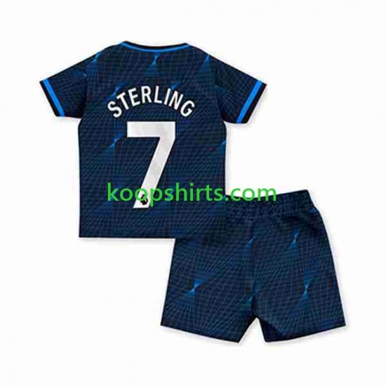 Chelsea Uit Tenue Kinder Voetbalshirts Raheem Sterling 7 2023-2024 Korte Mouwen Chelsea Uit Tenue Kinder Voetbalshirts Raheem Sterling 7 2023-2024 Korte Mouwen