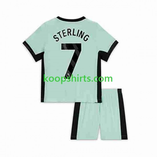 Chelsea Derde Tenue Kinder Voetbalshirts Raheem Sterling 7 2023-2024 Korte Mouwen Chelsea Derde Tenue Kinder Voetbalshirts Raheem Sterling 7 2023-2024 Korte Mouwen