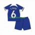 Chelsea Thuis Tenue Kinder Voetbalshirts T.SILVA 6 2023-2024 Korte Mouwen