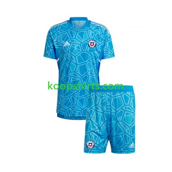 Chili Doelman Thuis Tenue Kinder Voetbalshirts 2022 Korte Mouwen Chili Doelman Thuis Tenue Kinder Voetbalshirts 2022 Korte Mouwen
