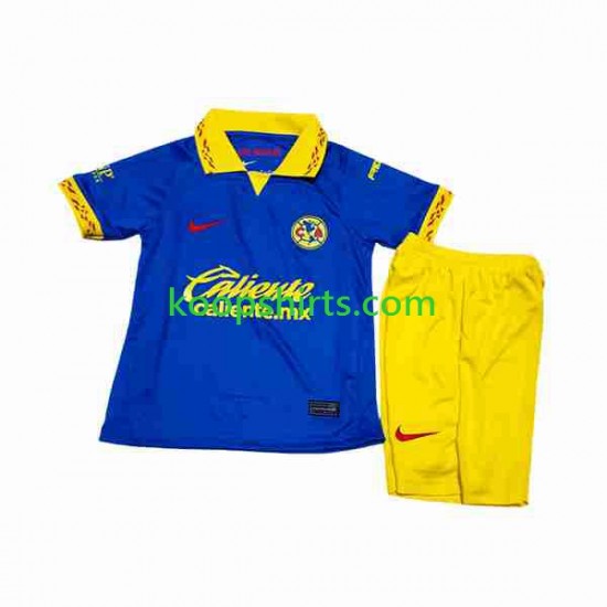 Club América Uit Tenue Kinder Voetbalshirts 2023-2024 Korte Mouwen Club América Uit Tenue Kinder Voetbalshirts 2023-2024 Korte Mouwen