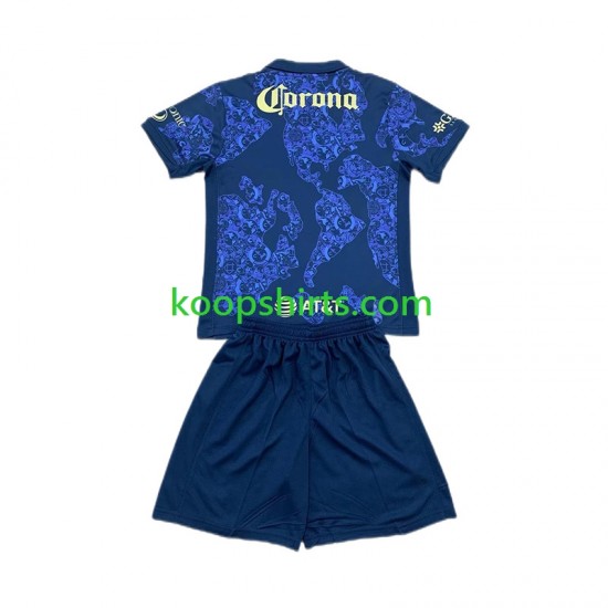 Club América Uit Tenue Kinder Voetbalshirts 2024-2025 Korte Mouwen