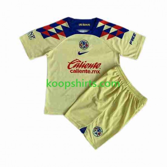 Club América Thuis Tenue Kinder Voetbalshirts 2023-2024 Korte Mouwen Club América Thuis Tenue Kinder Voetbalshirts 2023-2024 Korte Mouwen
