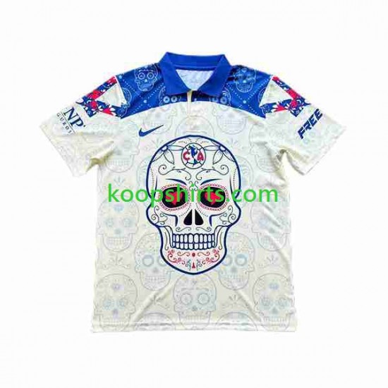 Club América Uit Tenue Heren Voetbalshirts Day of the Dead 2023-2024 Korte Mouwen Club América Uit Tenue Heren Voetbalshirts Day of the Dead 2023-2024 Korte Mouwen