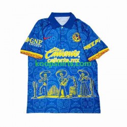 Club América Thuis Tenue Heren Voetbalshirts Day of the Dead 2023-2024 Korte Mouwen