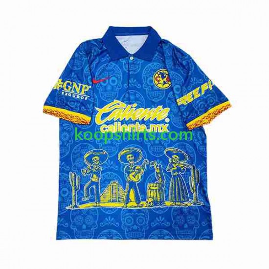 Club América Thuis Tenue Heren Voetbalshirts Day of the Dead 2023-2024 Korte Mouwen Club América Thuis Tenue Heren Voetbalshirts Day of the Dead 2023-2024 Korte Mouwen
