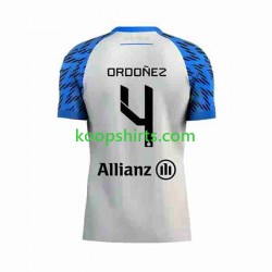 Club Brugge Uit Tenue Heren Voetbalshirts Joel Ordonez 4 2023-2024 Korte Mouwen