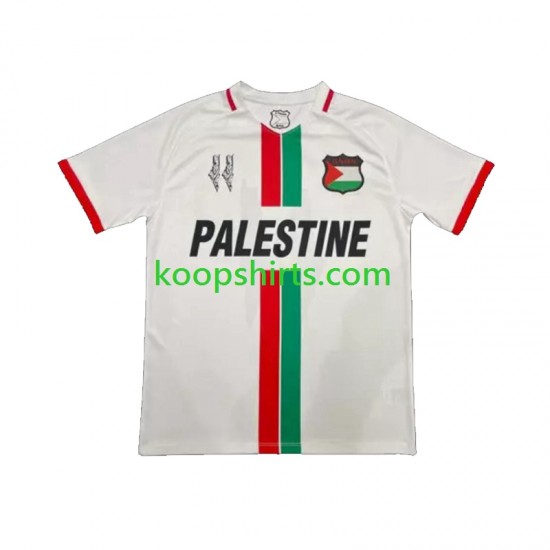 Club Deportivo Palestino Uit Tenue Heren Voetbalshirts Center Stripre 2024-2025 Korte Mouwen Club Deportivo Palestino Uit Tenue Heren Voetbalshirts Center Stripre 2024-2025 Korte Mouwen