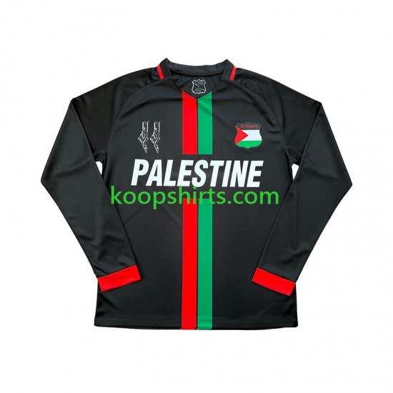 Club Deportivo Palestino Thuis Tenue Heren Voetbalshirts Center Stripre 2024-2025 Lange Mouwen Club Deportivo Palestino Thuis Tenue Heren Voetbalshirts Center Stripre 2024-2025 Lange Mouwen