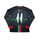 Club Deportivo Palestino Thuis Tenue Heren Voetbalshirts Center Stripre 2024-2025 Lange Mouwen