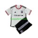 Colo-Colo Thuis Tenue Kinder Voetbalshirts 2023 Korte Mouwen Colo-Colo Thuis Tenue Kinder Voetbalshirts 2023 Korte Mouwen