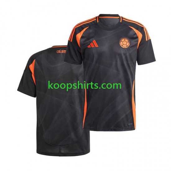 Colombia Uit Tenue Heren Voetbalshirts Copa America 2024 Korte Mouwen Colombia Uit Tenue Heren Voetbalshirts Copa America 2024 Korte Mouwen